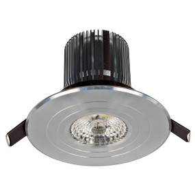 Light: LUXOR High Lumen LED Round Fixed Downlight (Cool White) - ANODISED ALUMINIUM