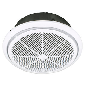 Whisper 300mm High Velocity Round Exhaust Fan - White