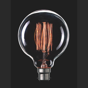 Light: VINTAGE Filament G95 Globes - B22 base)