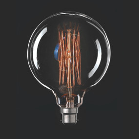 Vintage Filament G125 Globe - B22 base