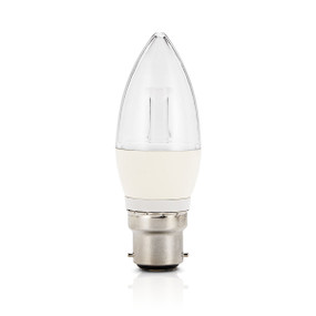 Light: LED Candle Globes - WARM WHITE (B22 base)