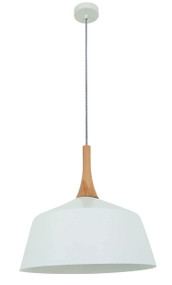 Pendant Lights | NORDIC Series: E27 Pendant Light - White Nordic 3