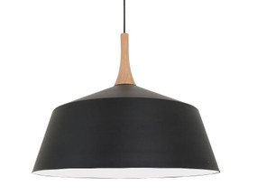 Pendant Light - Industrial Style Adjustable Cord 560mm Black