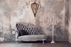 Pendant Light - Genuine Hardwood Timber, 6 Lights, 1087mm