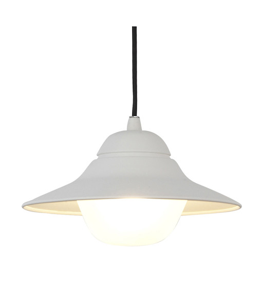 Contemporary Outdoor Pendant Light IP44 White Lighting Style