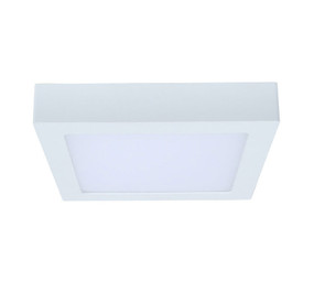 Square Neutral White Flush Mount LED Light - 6W with 30 LEDs