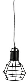 Work Single Pendant Black