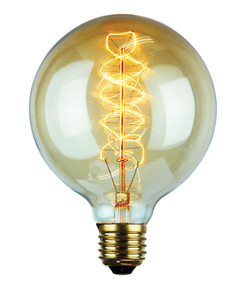 Vintage Filament G125 Spiral 25W E27