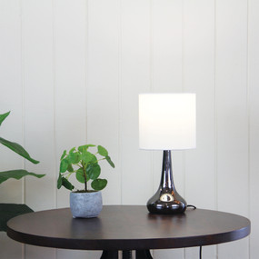 Refined Touch Lamp Gunmetal