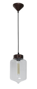 Hartford No. 17 Single Pendant Clear