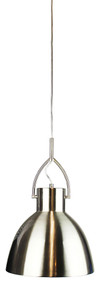 Perno 30 Brushed Chrome Single Pendant