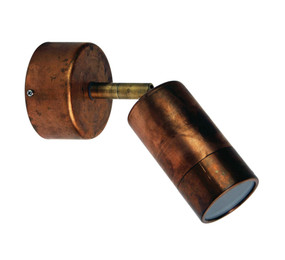 Sublime Adjustable Copper Outdoor Wall Light