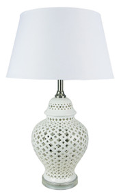 Galla Moorish Cut Complete Table Lamp