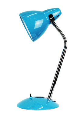 Blue Desk Lamp Adjustable 60W