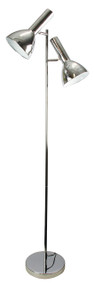 Vespa Twin Floor Lamp Chrome