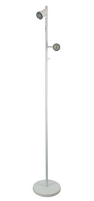 Daxam LED Twin Floor Lamp White