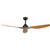 Ceiling Fan With Remote - 52 Inch DC 5 Speed, Maple - Bahama