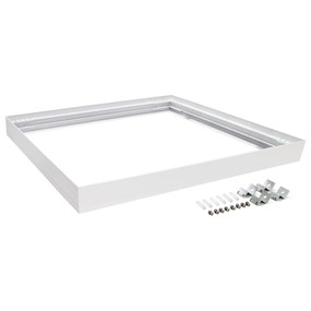 SM KIT-303 Square Surface Mounted Panel Frame - Satin White Frame