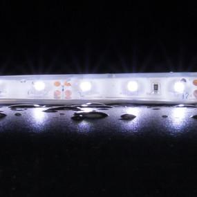 Flexible 60 LED Strip - 4.8W 12V / White LED