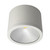 Cylindrical 240V 35W LED Ceiling Light - White Finish / White LED