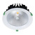 Round 35W Dimmable LED Downlight - White Frame / Warm White LED
