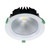 Round 25W Dimmable LED Downlight - White Frame / White LED