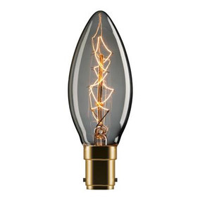 CARBON FILLI / 25W CANDLE / B15