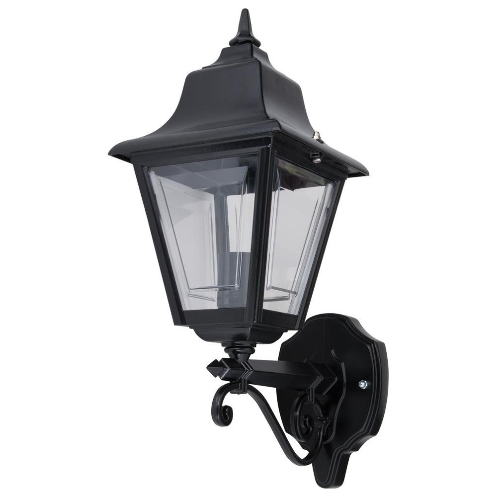 black lantern wall light