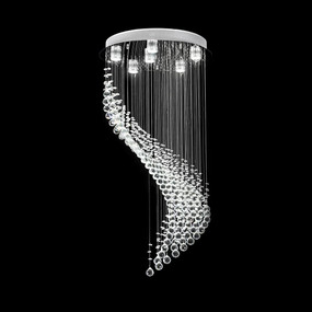 Crystal LED Pendant - Diameter 500mm / White LED
