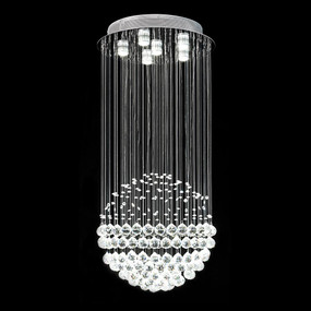 Crystal LED Pendant - Height 600mm / White LED