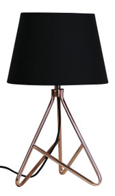 Oriel Nolita Table Lamp and Shade Copper