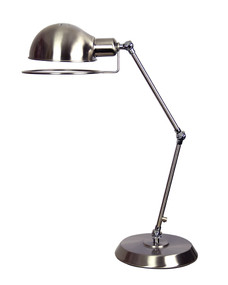 Primary Desk Lamp Brushed Chrome / Chrome