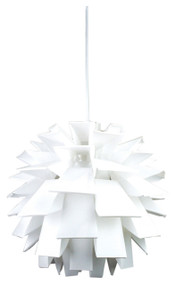 Contemporary Chic- 43 Pp Pendant White