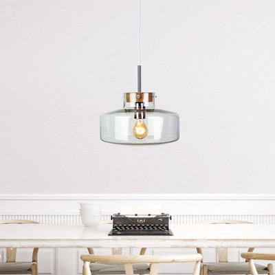 Contemporary-30 Clear Glass Pendant