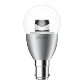 Domus Key Fancy Round 6W B15 Dimmable Clear 6500K Globe