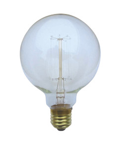 Carbon Filament E27 G95 25W 2800K 130lm Dimmable Globe