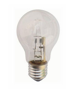 Halogen E27 GLS 42W 60W Clear 2800K 630lm Dimmable Globe