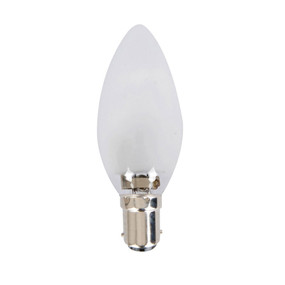 Halogen B15 Candle 18W 25W Frosted 2800K 210lm Dimmable Globe