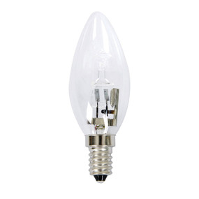 Halogen E14 Candle 18W 25W Clear 2800K 210lm Dimmable Globe
