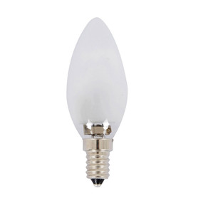 Halogen E14 Candle 18W 25W Frosted 2800K 210lm Dimmable Globe