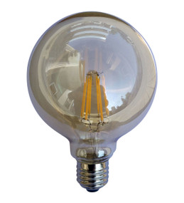 LED Carbon Filament E27 G95 6W 2200K 425lm Globe