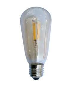 LED Carbon Filament E27 ST57 4W 2200K 305lm Globe