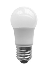 LED E27 Fancy Round Tall 6W 5000K Frosted 300D 490lm Globe