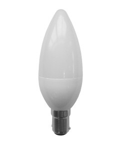 5000K LED B15 Candle 3W Frosted 230D 260lm Globe