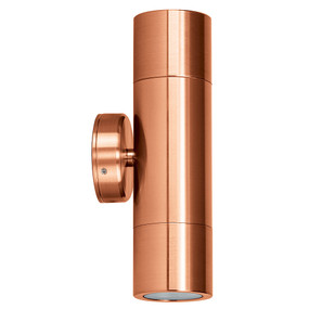 Up Down Wall Pillar Lights GU10 - Copper