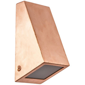 Stunning Modern Outdoor Wall Light - Copper