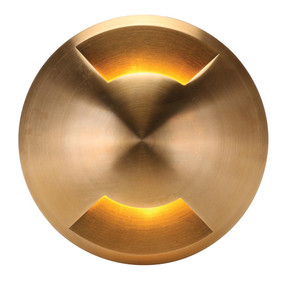 Domus Deka Inground Light Cover - Round Two Way Solid Brass
