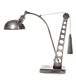 Classic Silver Desk Lamp - BLT