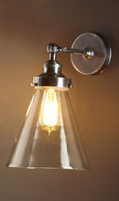 Classic Silver Wall Lamp - FRN