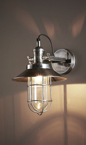 Sconce In Silver Finish - MN